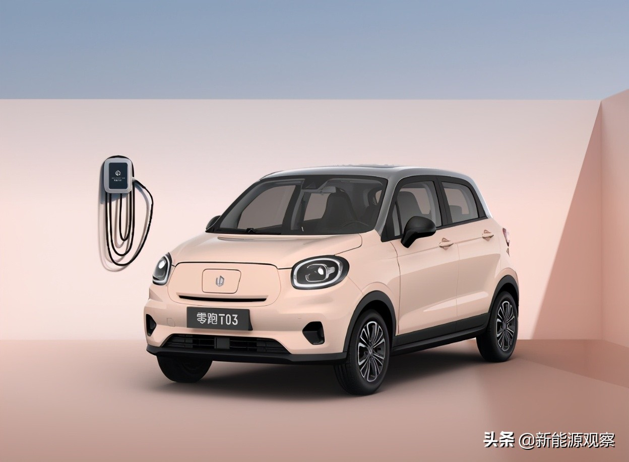 比五菱宏光MINI EV配置更高，外观可爱的零跑T03了解一下