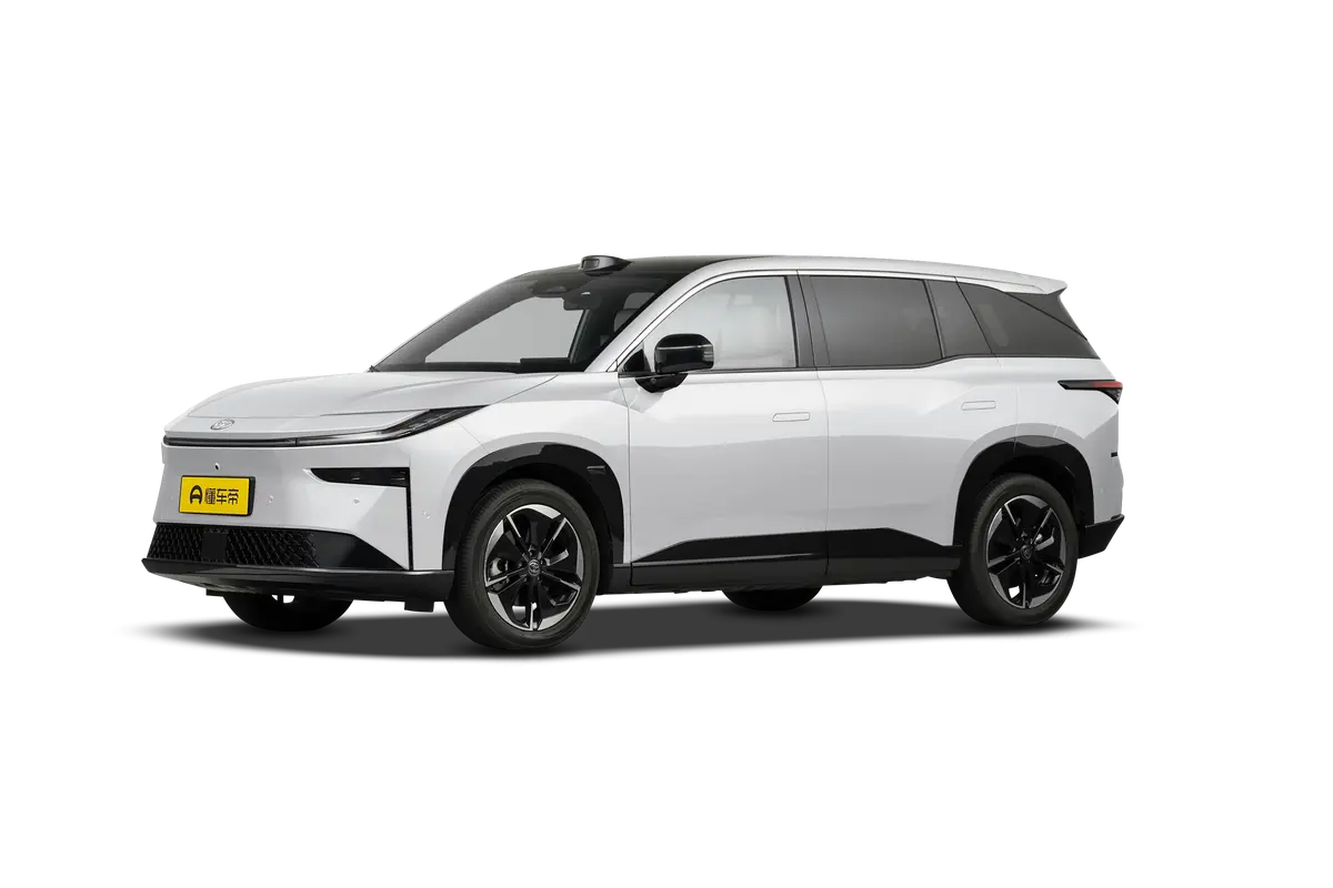 Toyota bZ3X, вид спереди сбоку