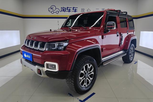 Beijing off-road BJ40 2022 Красный из Китая