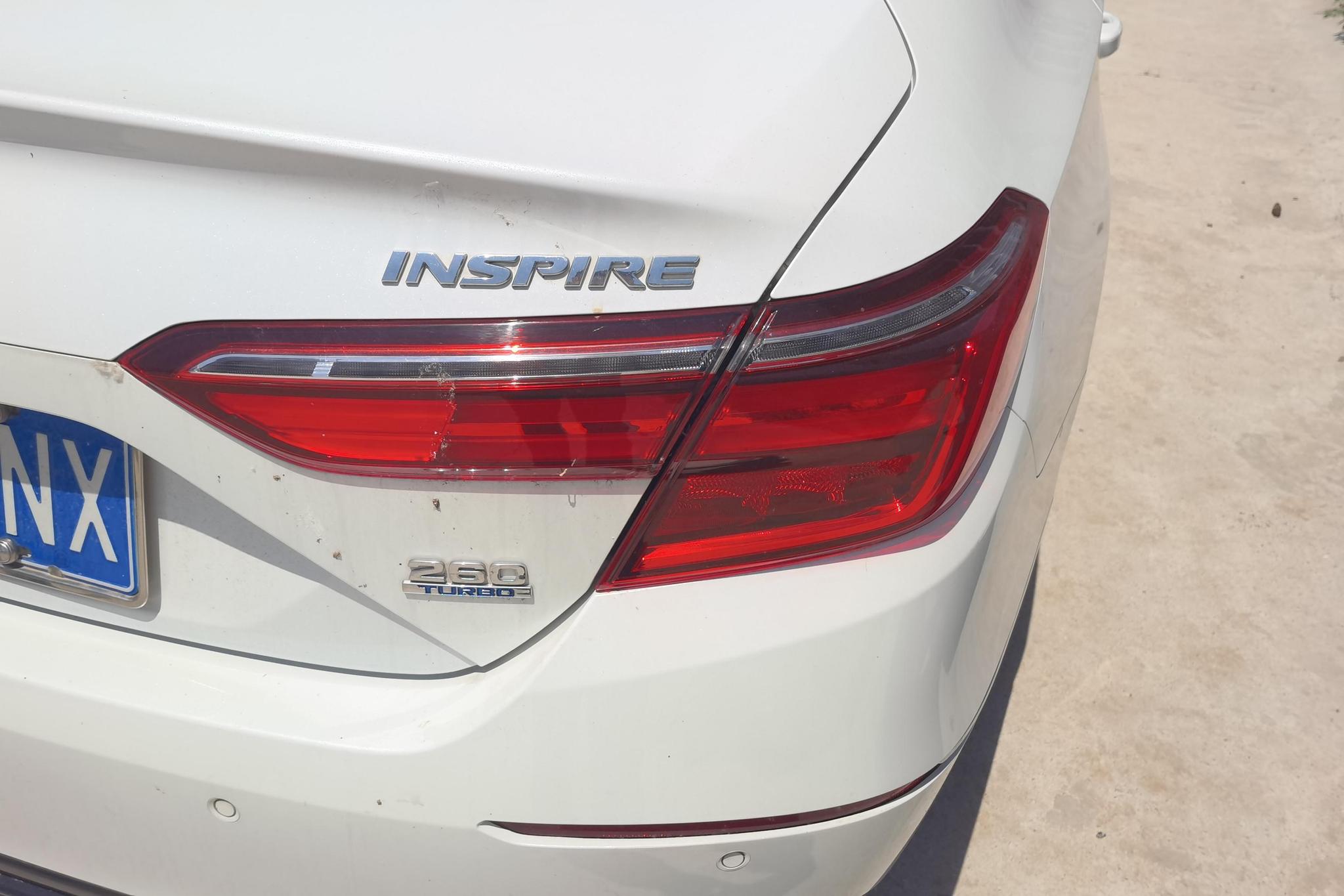 Honda Inspire 2022 260TURBO
