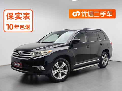 Toyota Highlander 2012 — пригон из Китая